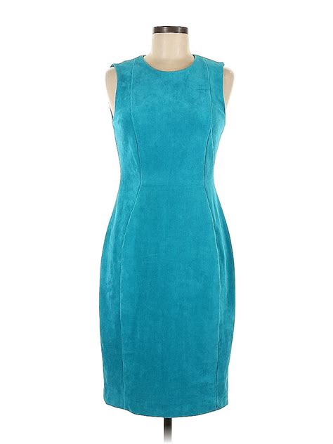 Calvin Klein Blue Cocktail Dress Size 6 - 72% off | thredUP