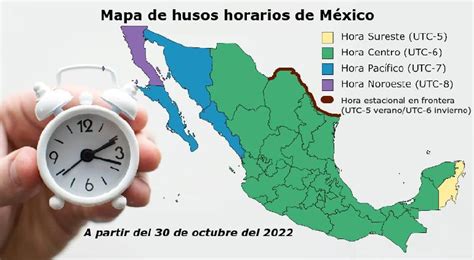 A partir de mañana así serán los horarios de todo México | Tiempo