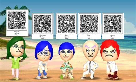 Tomodachi Life Inside out QR codes by ultraboldore72 on DeviantArt