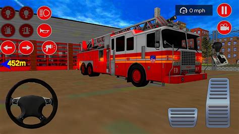 Firefighter Hero: Save the city in Real Fire Truck Driving Simulator #10 - YouTube