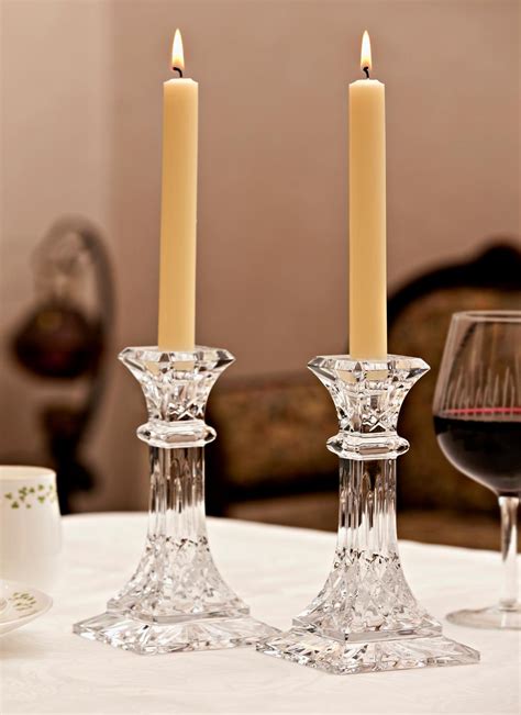 Lismore 6 Inch Candlestick Pair | Blarney