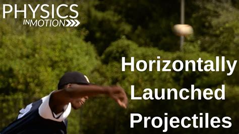 How Do Horizontally Launched Projectiles Behave? | Physics in Motion ...