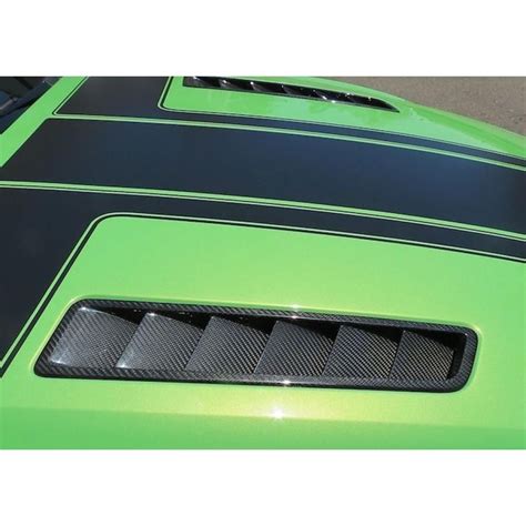 2013-2014 Ford Mustang APR Carbon Fiber Hood Vents - CF-201362