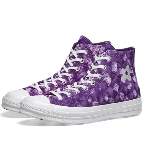 Converse x Golf Le Fleur CT 70 Hi Tillandisa Purple | END.