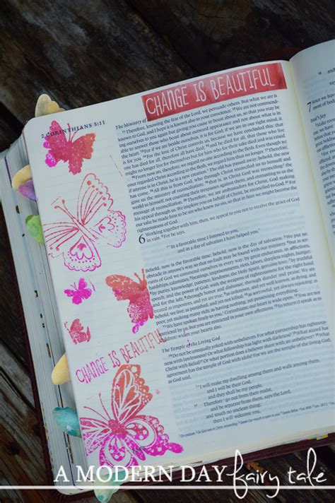 Bible Journaling: Spring & Easter Edition — A Modern Day Fairy Tale