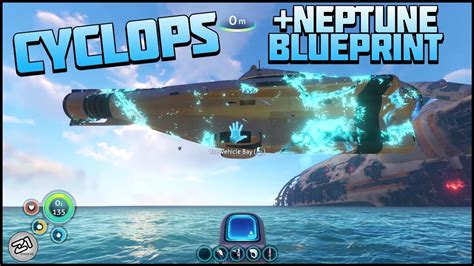 Building the Cyclops, NEPTUNE Blueprints! Subnautica Gameplay E8 | Z1 Gaming - YouTube