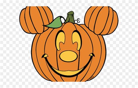 Download Mickey Mouse Halloween Pumpkin Clipart (#1587793) - PinClipart