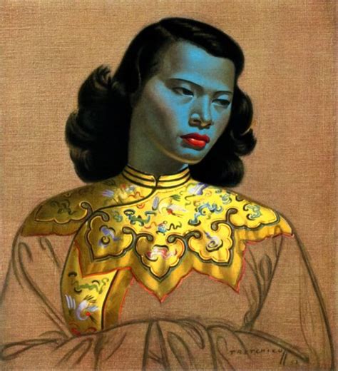 Vladimir Tretchikoff's Chinese Girl, also known as The Green Lady - > This Is Cabaret