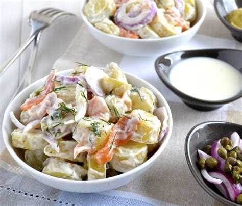 Smoked Salmon Salad Recipe - RecipeDose.com