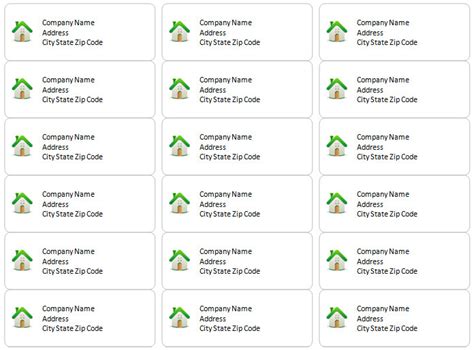 30 Microsoft Word Address Labels Template