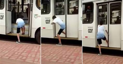 Bus Driver Teaches Prankster A Lesson (Video + Poll) - Social News Daily