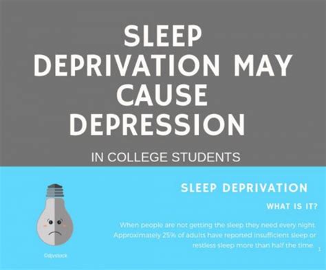 Infographic: Sleep Deprivation and Depression – The Comenian