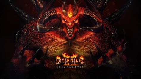 Download Diablo 2 Black Red Evil Wallpaper | Wallpapers.com