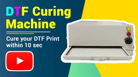 DTF Curing Machine or Oven - Best Washing results, Highest durability ...