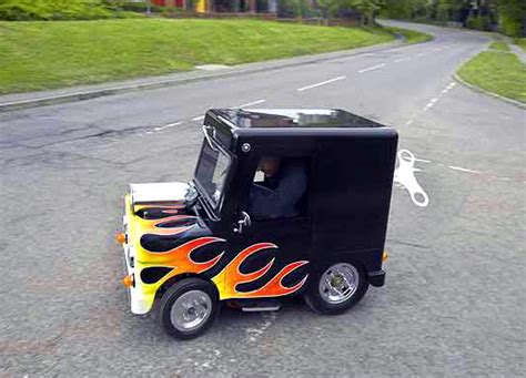 World’s Tiniest Car Made From a Children’s Ride | Inhabitat - Green ...