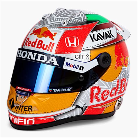 Red Bull Racing Shop: 1:2 Checo Perez Austria GP 2021 Mini Helmet ...