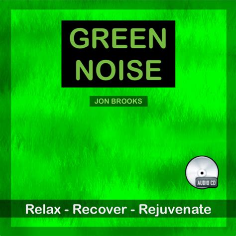 Green Noise CD Audio for Sleep, Sound Therapy, Concentration, Tinnitus, Relaxation and Stress ...