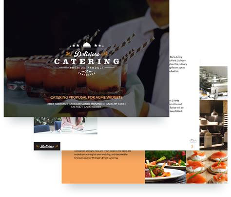 Catering Proposal Template – PARAHYENA