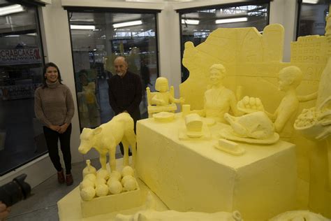 Here's a look at the 2024 Pa. Farm Show butter sculpture : v