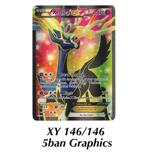 Xerneas Pokemon Card / Ash Xerneas Ketchum Mega M Ketchum Gx Ex Orica ...