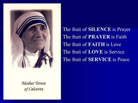 mother teresa quote - Saint John School