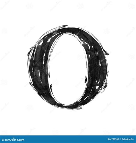 Alphabet Symbol - Letter O Royalty Free Stock Photos - Image: 4738748