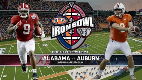 Auburn vs Alabama - 2017 Iron Bowl Taking Place November 25