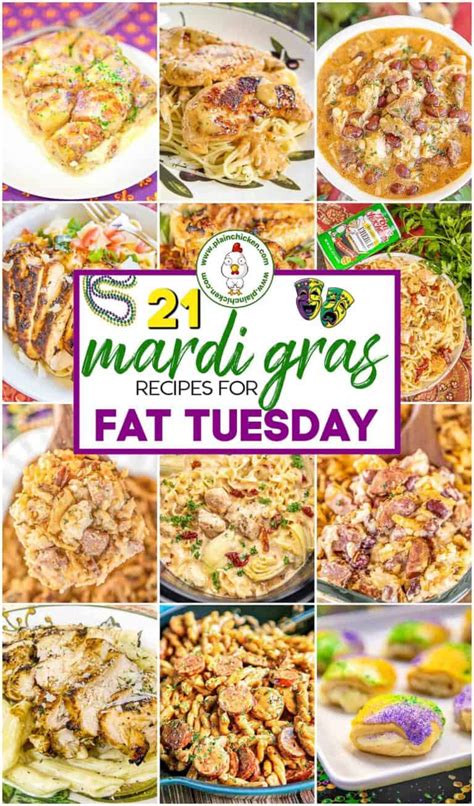 Mardi Gras Recipes for Fat Tuesday - Plain Chicken