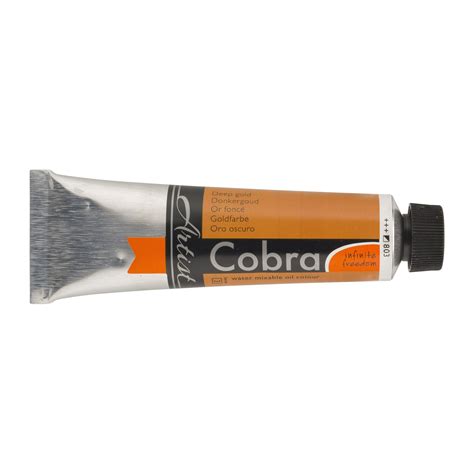 Cobra-artist-40ml-803-deep gold - Färgpaletten