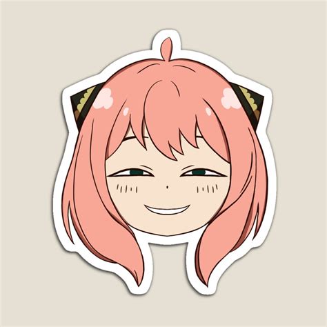 Anya Smug Face - Spy X Family Fanart by aeeenry | Redbubble in 2022 ...