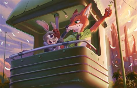 4098x768px | free download | HD wallpaper: Movie, Zootopia, Bunny, Fox, Judy Hopps, Nick Wilde ...