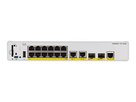 Cisco CATALYST 9000 COMPACT SWITCH 1 (C9200CX-12T-2X2G-E)