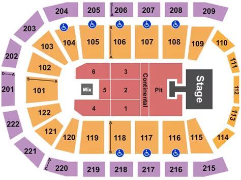 Huntington Center Seating Chart For Concerts | Cabinets Matttroy