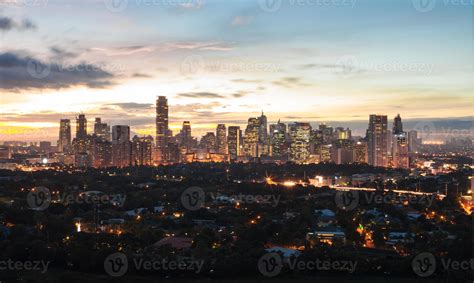 Manila skyline, Philippines 752012 Stock Photo at Vecteezy