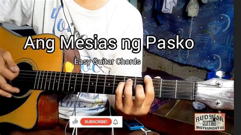 Ang Mesias ng Pasko | Easy Guitar Chords Tutorial with lyrics Chords - Chordify