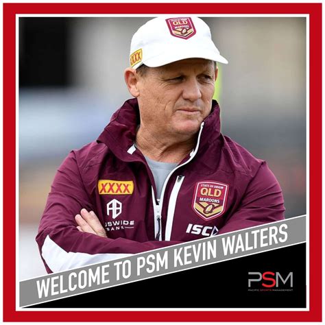 Welcome to PSM Kevin Walters! - Pacific Sports Management