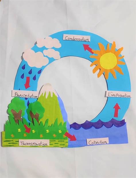 the craft gurus Basic Model Of Water Cycle With Elaborate Explanation ...