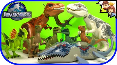 BrickQueen LEGO Jurassic World Collection - Favorite Dinosaurs Size ...