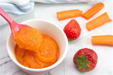 Vitamin C Packed Mango Baby Puree | Weaning Recipes