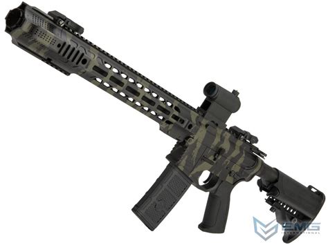 EMG / SAI GRY AR-15 AEG Training Rifle w/ JailBrake Muzzle w/ Black Sheep Arms Custom Cerakote ...