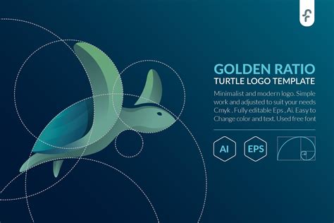 Caretta Logo Template | Golden ratio logo design, Typographic logo design, Logo templates