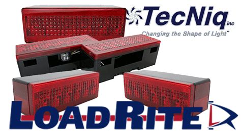 RECTANGULAR TAILLIGHT - LED - TECNIQⒸ | Load Rite Trailers