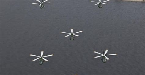 Six Irish Air Corps helicopters flying in formation. : ireland