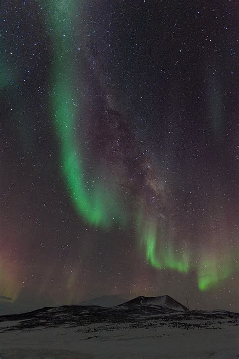 Aurora over Antarctica Photograph by Ben Adkison - Pixels