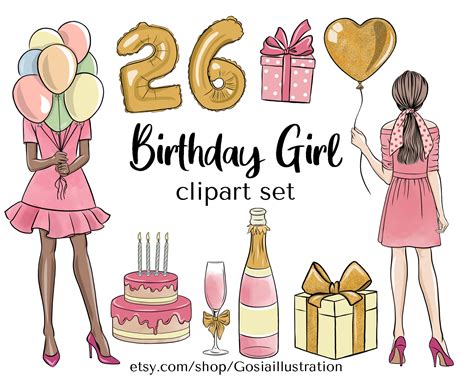 Birthday Clipart Invitation