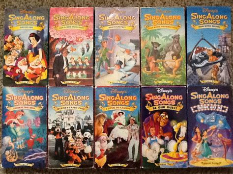 Disney Sing Along Songs on VHS : r/nostalgia