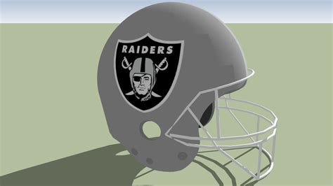 Las Vegas Raiders football helmet | 3D Warehouse