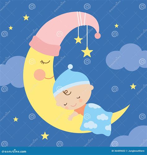 Sleeping Moon Cartoons, Illustrations & Vector Stock Images - 719843 ...