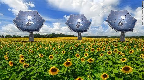 Solar sunflower could bring clean energy anywhere - CNN.com