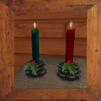 Second Life Marketplace - Pinecone Candles